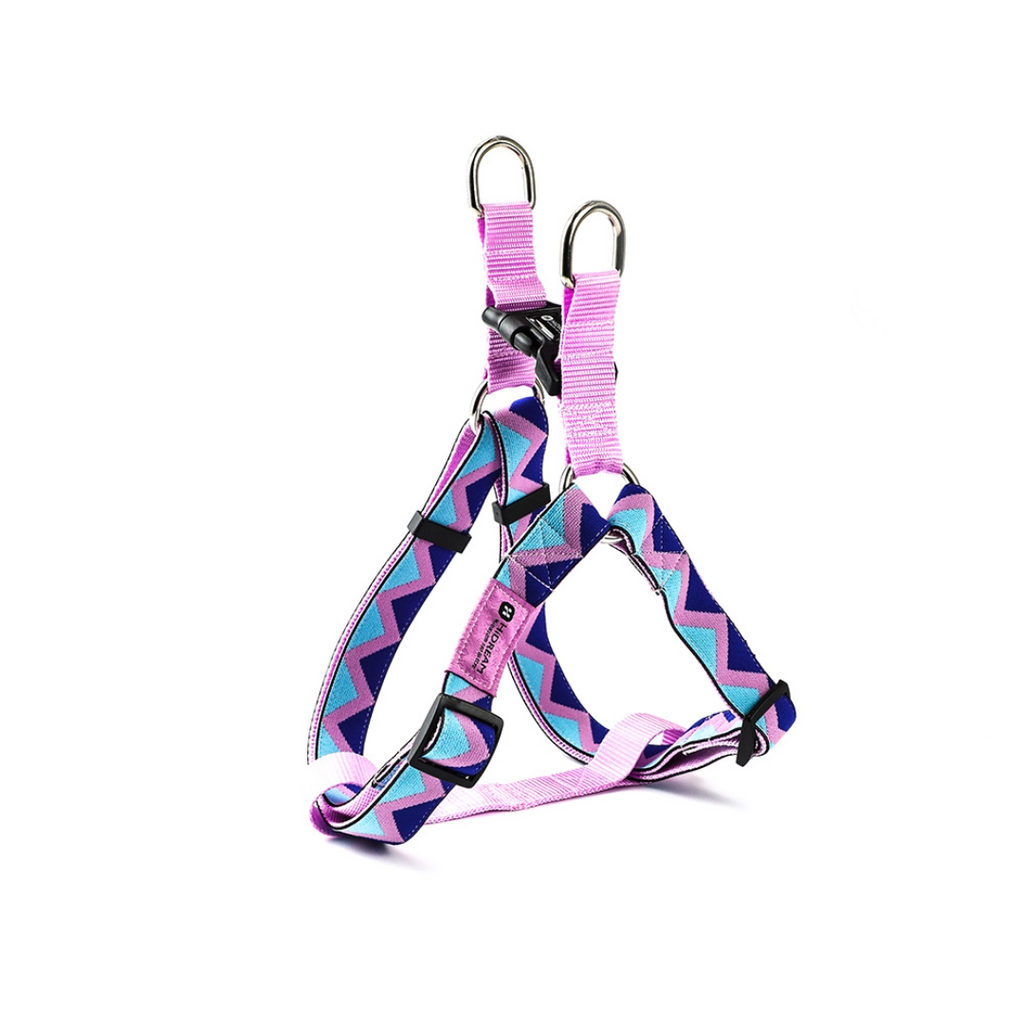 Rainbow Collection Type Y Dog Harness Purple