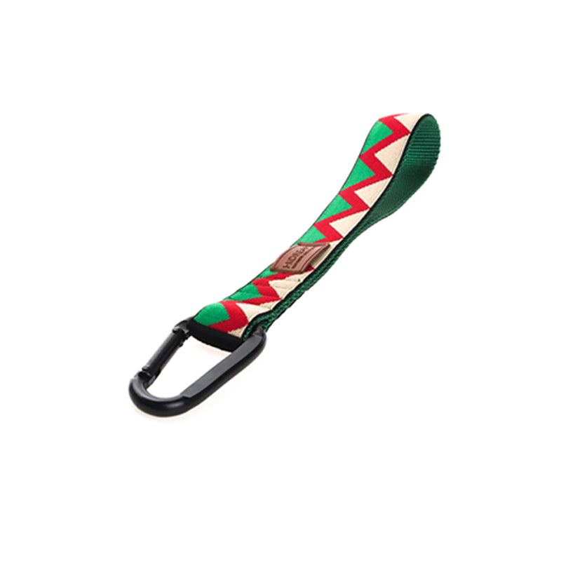 Rainbow Collection Extra Strength Dog Leash Extension Green