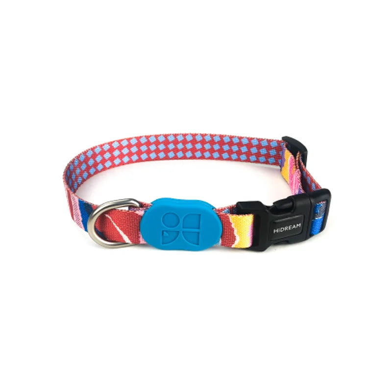 Cute Colorful Collection Dog Collar Mountain Stamp